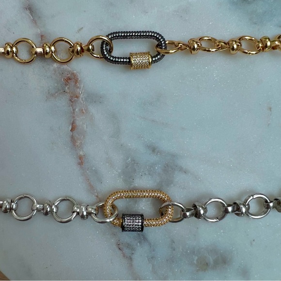 Dahlia Carabiner Necklace - Picture 7 of 13